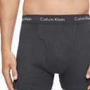 Calvin Klein Men's Cotton Classics 5-Pack Boxer Brief (Black, M)