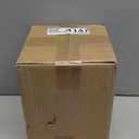 Haidms 6 Pack Matte Black Door Knobs Interior, Privacy Interior Door Knob for Bedroom or Bathroom Classic Black Round Doorknobs Hardware(Square Panel Interior Door Konbs)