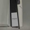 Yecaye Cord Hider, 113in Black Cord Covers for Wires on Wall, One-Cord Cord Organizer, Easy Install Cable Management Kit, Cable Cover Home Office, W0.59in H0.4in, Black (Small)