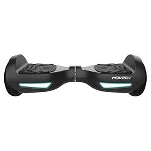 Hover1 Drive Electric Self Balancing Scooter with 7MPH Top Speed, 3 Mile Range, Long Lasting LithiumIon Battery, 6 HR Full Charge, Path Illuminating LED Lights and 6.5” Wheels