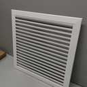 Zepoty 16"x16" Paintable Aluminum Alloy Gable Vent with Screen