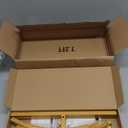 Wokceer Wedding Arch Backdrop Stand 7.2FT, 6FT Gold Metal Arch Stand Set of 2 for Birthday Party Wedding Ceremony Baby Shower Graduation Decoration