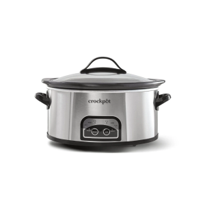 Crock-Pot Large 8-Quart Programmable Slow Cooker with Auto Warm Settings