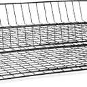 Ruby Paulina 11x17 Wire Basket Desk Tray Black