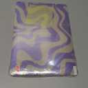 AKIT Compatible with MacBook Air 13 Inch Case M1 2022 2021 2020 2019 2018 A2337 A2179 A1932, Pattern Hard Shell Laptop Case+Screen Protector+Keyboard Cover for Mac Book Air 13.3 Inch, Violet Wave