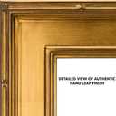 Creative Mark Museum Plein Aire Ornate Picture Frame - 12x16 - Gold Leaf - Pack of 1, High-End Antique Style Frames - Open Back with No Glass or Backing