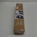 TocTen Bath Towel Bar - Thicken SUS304 Stainless Steel Bathroom Towel Holder, Towel Rod for Bathroom Heavy Duty Wall Mounted Towel Rack Hanger (12IN, Black)