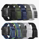 10 Pack Soft Nylon Bands Compatible with Apple Watch for Women Men 49mm/46mm/45mm/44mm/42mm(Series 3/2/1)