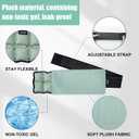 Ice Pack for Injuries Reusable (2-Pack) - Hot & Cold Therapy Gel Pack, Adjustable Cold Compress & Microwaveable Heat Pad for Knee, Ankle, Neck & Elbow Pain Relief