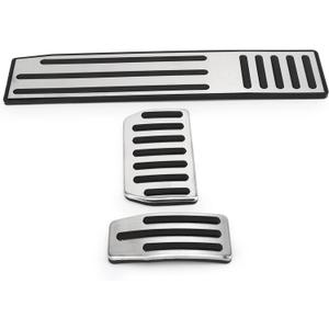 Automotive Interior 3Pcs Foot Pedal Set Accelerator Brake Footrest Pads Stainless Steel Rubber Antislip Replacement for MODEL S X Automotive Interior 3Pcs Foot Pedal Set Accelerator Brake Footrest Pads Stainless Steel Rubber Antislip Replacement for MODEL S X