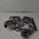 10L0L Deluxe Golf Cart Light Kit for Club Car DS 12V-60V, Full Headlight Taillight Kit with RGB Daytime Running Lamp Low High Beam Turn Signal Horn Brake Pad Hazard Blinker