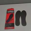 Carbon Fiber Insole for Men & Women 1 Pair: Rigid Shoe Insert for Morton's Toe, Turf Toe, Hallux Rigidus & Limitus, Arthritis - Alternative to Post Op Shoe (245mm, Fit W 8-8.5, Men's 7-7.5)