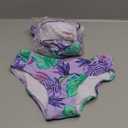 Kanu Surf Girls' Charlotte Flounce Tankini Beach Sport 2-piece Swimsuit (10, Kylie Purple)