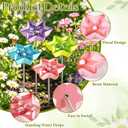 4 Pack Resin Bee Watering Station | Bee Feeder, Flower Design Butterfly Bath Bowl Drinking Cups for Pollinators Small Bird Outdoor Garden Yard Patio