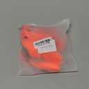 Cat Harness and Leash for Walking Escape Proof Soft Adjustable Cat Leash Breathable Comfortable Vest Easy to Wear Kitten Harness for Outdoor Travel, Orange, M (M (13-18lb))