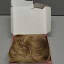 Short Ombre Blonde Wavy Wig for Women 14 Inch Shoulder Length Curly Wavy Bob Wig Short Wavy Wigs Natural Looking Heat Resistant Synthetic Curly Wig for Daily Party Use (Ombre Blonde, 14 inch)