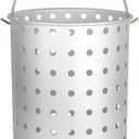 CHARD AFB-30 Aluminum Frying Basket Pots, 30-Quart, Stainless Steel