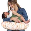 Boppy Nursing Pillow, Safe Ergonomic Breastfeeding & Baby Feeding Support