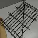 Dog Crate Divider Panel,Include 2 Metal Panels,4 Connecting Rods and 4 Spacers,Adjustable Metal Pet Kennel Divider,16.9''H,Adjustable Width 11.8"-20.86",Fit for Most Dog Crate (Crate NOT Included)