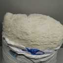 Ophanie Round Rugs 8Ft Ivory Circle Area Rug, Aesthetic Room Decor, Fluffy Fuzzy Bedroom Carpet, Plush Soft Shaggy Cream Living Room Rugs for Kids Home Decor, Nursery