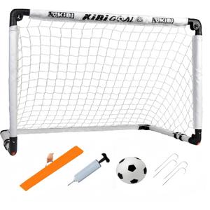 KiBiGOAL Kids Soccer Goal for Backyard Set, Kids Mini Goals for the Backyard/Indoor/Outdoor, Children Soccer Gift (45.27in * 31.49in Goal + Ball Size 3)
