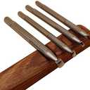 Leather Stamping Tool 304 Stainless Steel Professional Stamp Tools Leather Edge Punch Carving DIY LeatherCrafts (Full Set, 1pcs (XS+S+M+L))