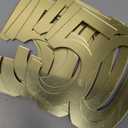 6 Pcs Mirror Gold 50th Birthday Decorations for Men and Women Acrylic Anniversary Decorations Table Numbers Centerpieces for Birthday Party