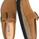Flexwin Platform Mules for Women, Arch Support Women's Clogs, Slip-On Non-Slip Clogs, Casual Shoes for Women (US Women 7)