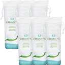 Organyc - 100% Certified Organic Cotton Rounds - Biodegradable Cotton, Chemical Free, for Sensitive Skin (420 Count) - Daily Cosmetics. Beauty and Personal Care