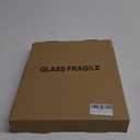 8x10 Wood Picture Frame Rustic Photo Frame Real Glass for Wall and Tabletop Brown - 2 Pack