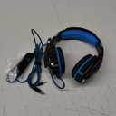 BENGOO G9000 Stereo Gaming Headset for PS4 PC Xbox One PS5 Controller, Noise Cancelling Over Ear Headphones with Mic, LED Light, 7.1 Surround Sound, Soft Memory Earmuffs for Nintendo Xbox Series X|S