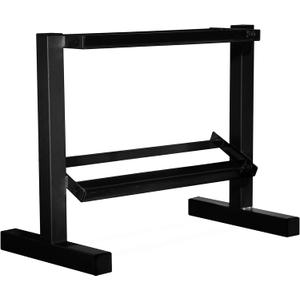 Cap Barbell Two Tier Dumbbell Rack (Black - 24 Inch)
