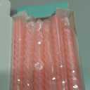 6 Pack 10 Inch Pink Spiral Taper Candles for Holiday Home Decoration, Unscented Dripless Twisted Candlesticks for Dinner Party Wedding Valentine's Day Baby Shower and Easter