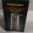 POHL SCHMITT Electric Can Opener with Knife Sharpener and Bottle Opener