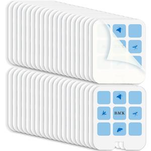 40 Pcs Sticky Replacement Glue Card Applicable to Safer Home SH502, DT3005W, DT23005-06, Disposable Indoor Plug-in Trap Refill Board for Mosquito, Fly, Moth, Flying Gnat, Highend Glue, Pet & Kid Safe