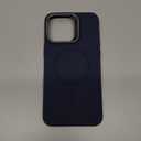 ESR MagSafe Silicone Case with Built-in Stand for iPhone 15 Pro Max - Military-Grade Protection, Camera Stash, Magnetic Phone Case, Cloud Series, Dark Blue