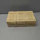 3 x Protective Case Compatible with Have A Seat Figure-Clear PVC Portable Storage Box with Keychain, Dustproof Scratch-Resistant Collector Display Compatible with Sitting Series (Figure Not Included)