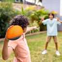 NERF Turbo Jr. Kids Foam Football - Classic Foam Football for Kids - Indoor + Outdoor Soft Foam Ball - Kids Mini Soft Foam Ball - NERF Toy Football for Kids - Easy Throw + Catch Youth Football