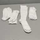 Women Graduated Compression Knee High Socks-Comfort and Fatigue Relief-Mild 4 Pair White