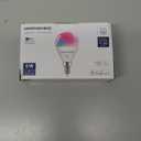 Lightinginside E12 Smart Light Bulbs 50W Equiv., G16.5 RGBCW Candelabra Chandelier Ceiling Fan Smart Bulb Works with Alexa/Google Home/SmartLife, 5W 550LM, 2.4G WiFi Bluetooth Bulb, ETL Listed, 4PCS