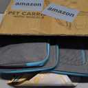 3-in-1 Upgraded Pet Carrier With Wheels, Airline Approved Pet Carrier for Small medium Cats Up to 15Lbs, Newly Designed Removable Handle and Wheels, Soft-Sided Cat Bag for Flying, Travelling & Camping