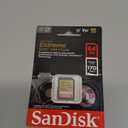 SanDisk 64GB Extreme SDXC UHS-I Memory Card - C10, U3, V30, 4K, UHD, SD Card - SDSDXV2-064G-GNCIN