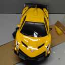 Remote Control Car RC Cars Racing Car 1:18 Licensed Toy RC Car Compatible with Lamborghini Model Vehicle for Boys 6,7,8 Years Old, Yellow