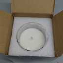 Christmas Scented Candle Gift Set for Women, LED Xmas Candles Can Change Into 7 Colors, Winter Candle with 7.6oz Soy Wax Fir Holiday Candles for Christmas Women Gift(Snow Forest)