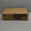 monTEK Monitor Wall Mount for 17-57 up to 59.4 lbs Ultrawide Screens, Single Heavy-Duty Aluminum Gas Spring Monitor Arm with Full Motion Adjustment, VESA 75x75/100x100 Compatible, Black