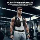 MVRK 2-in-1 Packable Running Vest for Men  Ultra-Lightweight, Water-Resistant, Breathable & Multi-Pocket Performance Vest for Runners & Hybrid Athletes