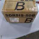 Cap Barbell 150 LB Rubber Coated Hex Dumbbell Hand Weight Set with Vertical Storage Rack - Chrome Handle | Black Rack