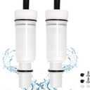 2 Pack Replacement For C-100500-K Flushmate Cartridge Toilet Piston Cartridge Parts Suitable for 500, 501, 501A, 501B, 503, and 504 Series Flushmate Tank System