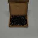 100pcs ALL Black Large Flange Blind Rivets, Aluminum, Flange Diameter 5/8" (16mm), Pop Rivets Assortment Kit Blind Rivet, 3/16" x 1/2", Grip Range (6-8mm)