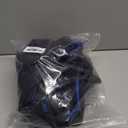 Geometry 4 Pieces Bed Sheet Sets Queen Size,Blue Black Bed Fitted Sheet Soft Bedding Sets with 16" Deep Pockets for Kids and Adults Bedroom Decor,Bedding Set 4 PCS(1 Fitted+1 Flat+2 Pillowcases)